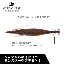 画像3: WILD CHASE 3.5号S/シャローtune（60）RG アジ泳がせ プレミアブラウン UV (3)