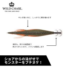 画像3: WILD CHASE 3.5号S/シャローtune（57）RG アジ泳がせ 鬼アジオリーブ UV (3)