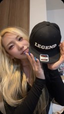 画像1: LGEND オリジナルキャップ/3D刺繍OTTOフラットCAP【BLACK】 (1)